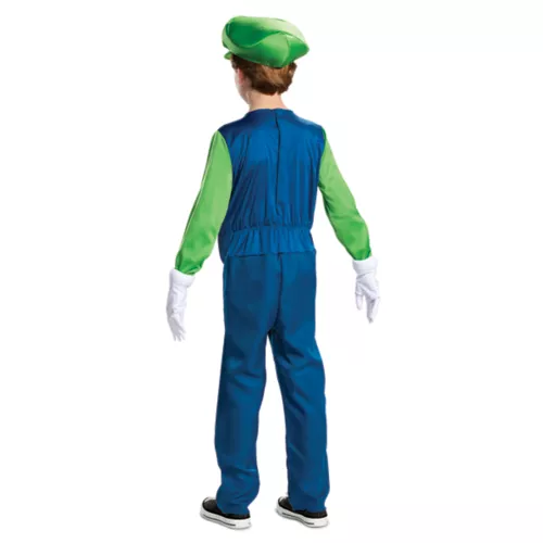 Kids Luigi Costume Deluxe- Mario Bros.