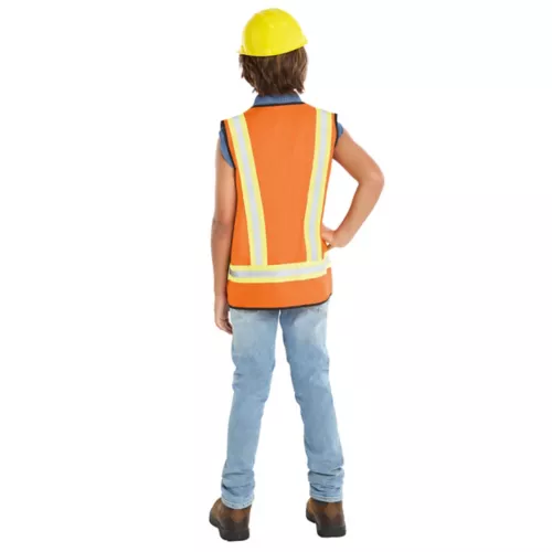 Kids Construction Worker Costume Kit