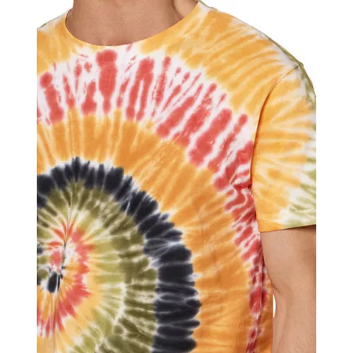 Orange and Green Tie-Dye T Shirt 7 Orange and Green Tie-Dye T Shirt