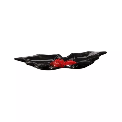 Gothic Holly Leaf Ceramic Tray 4 Gothic Holly Leaf Ceramic Tray