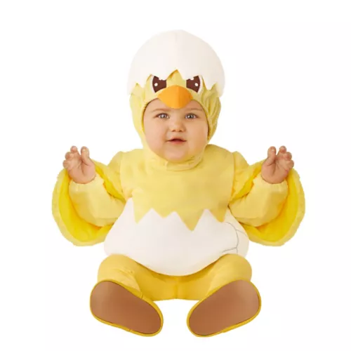 Baby Hatched Chick Jumpsuit Costume