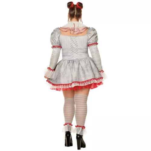 Adult Pennywise Clown Dress Costume - It: Chapter Two