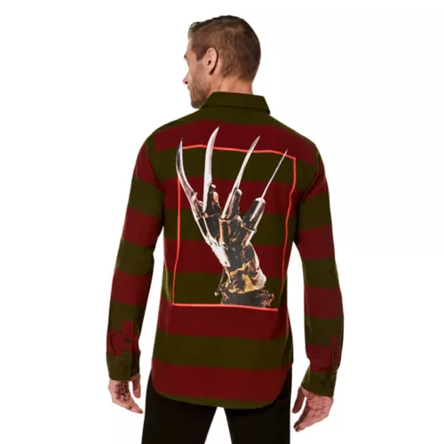 Freddy Krueger Claw Flannel Shirt - A Nightmare on Elm Street 7 Freddy Krueger Claw Flannel Shirt - A Nightmare on Elm Street