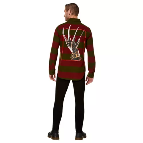 Freddy Krueger Claw Flannel Shirt - A Nightmare on Elm Street 9 Freddy Krueger Claw Flannel Shirt - A Nightmare on Elm Street