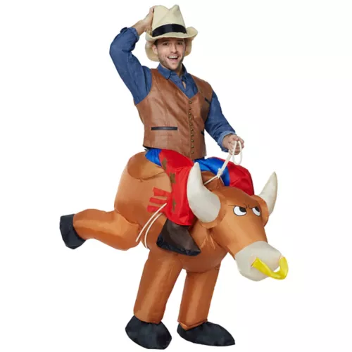 Adult Bull Rider Inflatable Costume
