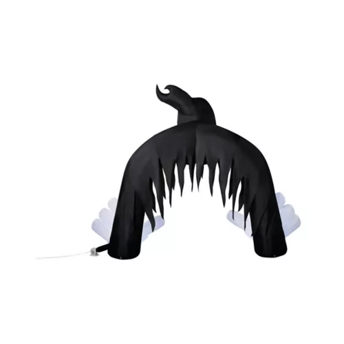 12 Ft Light-Up Jack the Reaper Archway Inflatable Decoration 13 12 Ft Light-Up Jack the Reaper Archway Inflatable Decoration