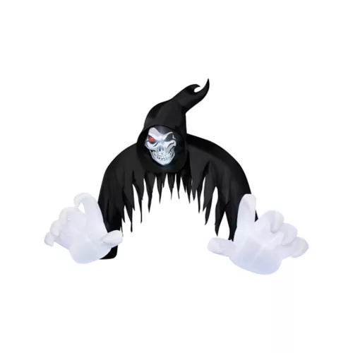 12 Ft Light-Up Jack the Reaper Archway Inflatable Decoration 3 12 Ft Light-Up Jack the Reaper Archway Inflatable Decoration