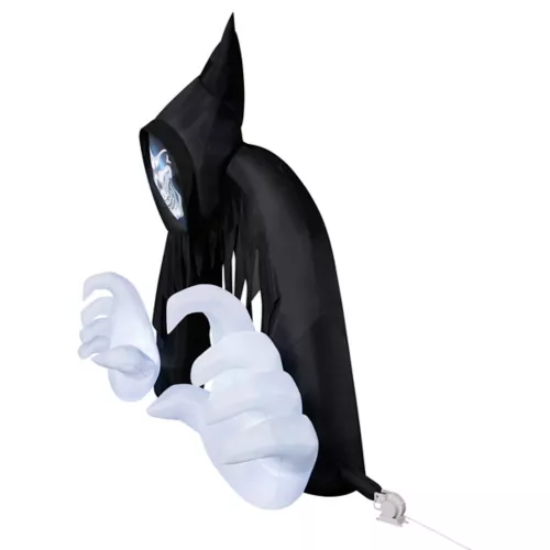 12 Ft Light-Up Jack the Reaper Archway Inflatable Decoration 5 12 Ft Light-Up Jack the Reaper Archway Inflatable Decoration