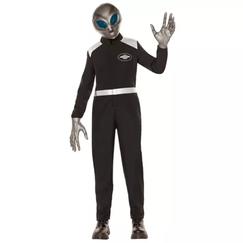 Kids Alien Jumpsuit Costume