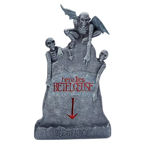 LED Here Lies Beetlejuice Tombstone