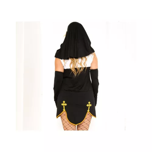 Adult Bad Habit Nun Costume