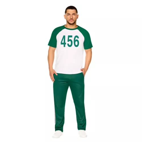 Adult Squid Game Player Costume Kit