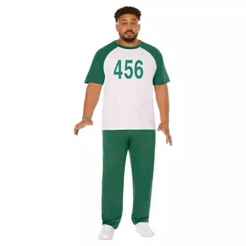 Adult Squid Game Player Costume Kit