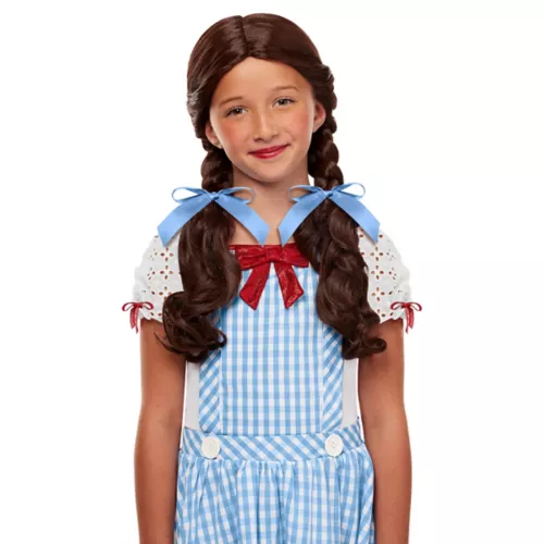 Kids Dorothy Wig with Bows - The Wizard of Oz