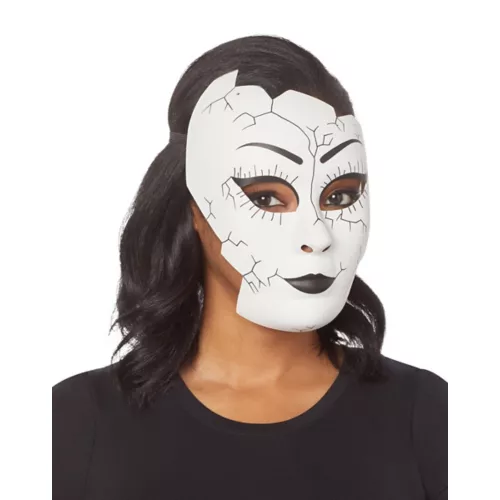 Broken Doll Half Mask