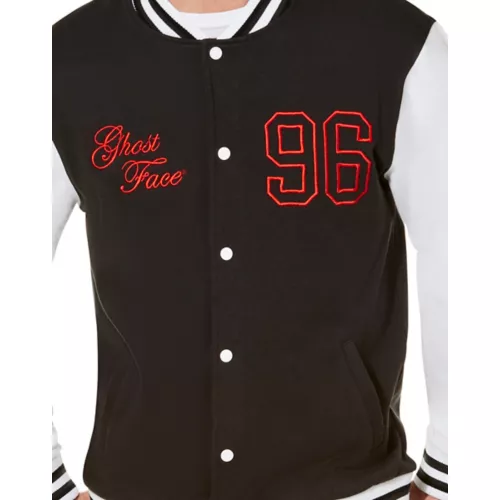 Adult Ghost Face Varsity Jacket
