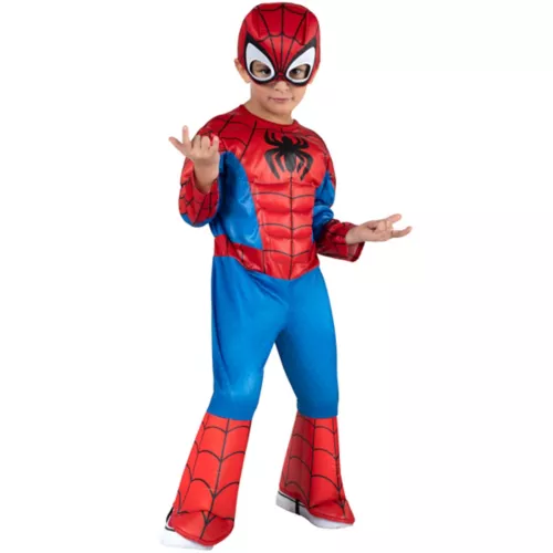 Toddler Spider-Man Muscle Costume - Marvel