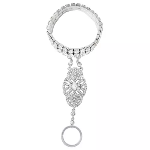 \'20s Gem Hand Chain Bracelet