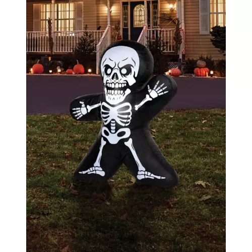 2 Ft Light-Up Skeleton Inflatable 3 2 Ft Light-Up Skeleton Inflatable