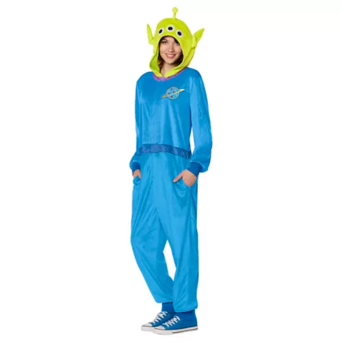 Adult Alien Jumpsuit Costume - Toy Story 3 Adult Alien Jumpsuit Costume - Toy Story