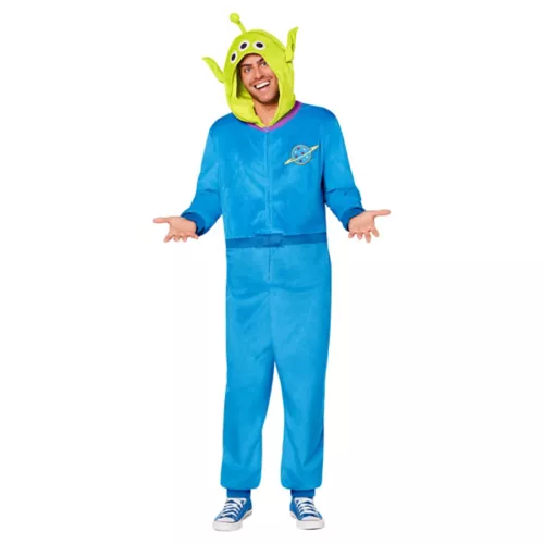 Adult Alien Jumpsuit Costume - Toy Story 5 Adult Alien Jumpsuit Costume - Toy Story
