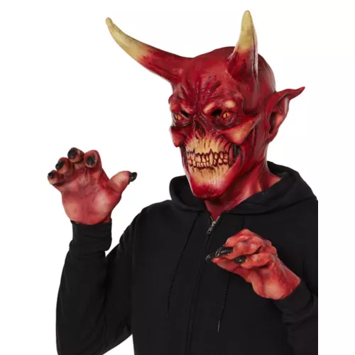 Devil Mask with Hands