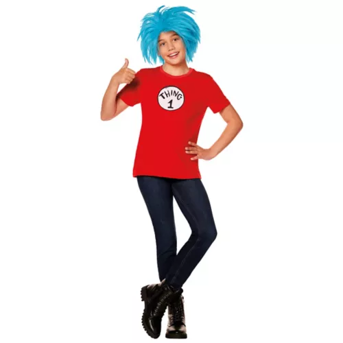 Kids Thing 1 and Thing 2 Costume Kit - The Cat in the Hat
