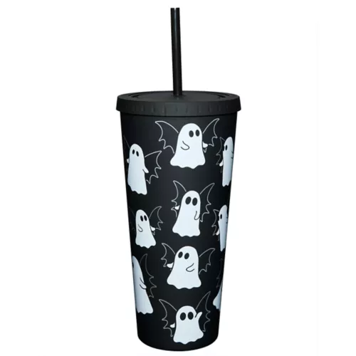 Ghost Bat Cup with Straw - 20 oz.