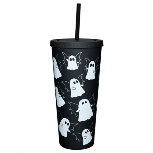 Ghost Bat Cup with Straw - 20 oz.
