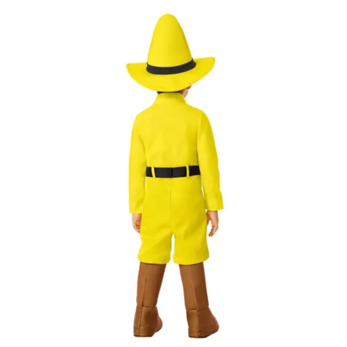 Toddler Man in the Yellow Hat Costume - Curious George
