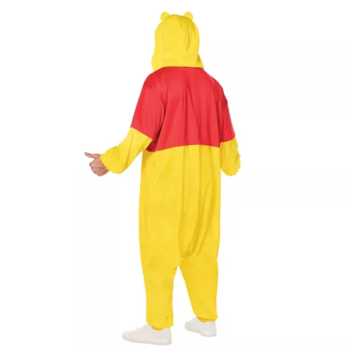 Adult Pooh Jumpsuit Costume - Winnie the Pooh 4 Adult Pooh Jumpsuit Costume - Winnie the Pooh