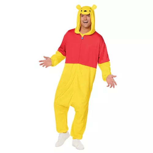 Adult Pooh Jumpsuit Costume - Winnie the Pooh 7 Adult Pooh Jumpsuit Costume - Winnie the Pooh