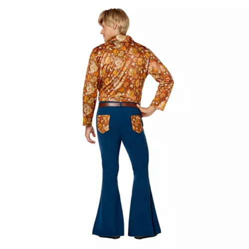 Adult Hippie Bell Bottom Pants 6 Adult Hippie Bell Bottom Pants