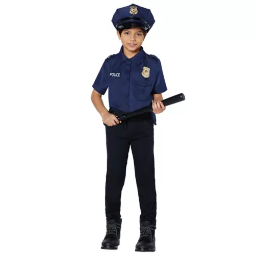 Kids Police Officer Costume Kit