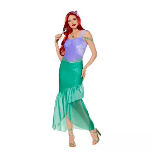 Adult Ariel Dress Costume - Disney Princess
