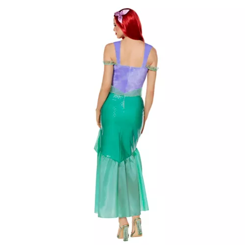 Adult Ariel Dress Costume - Disney Princess 4 Adult Ariel Dress Costume - Disney Princess