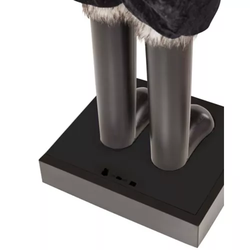 5 Ft 2 In Light-Up Collapsible Animated Black Soldier Nutcracker 15 5 Ft 2 In Light-Up Collapsible Animated Black Soldier Nutcracker