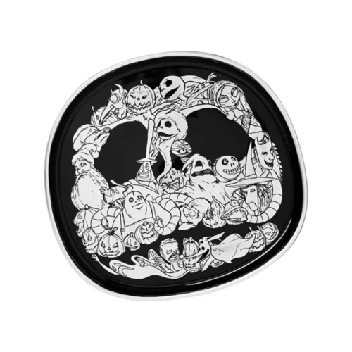 Jack Skellington Illustrated Trinket Dish - The Nightmare Before Christmas 3 Jack Skellington Illustrated Trinket Dish - The Nightmare Before Christmas
