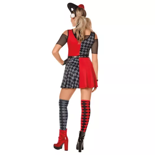 Adult Harley Quinn Dress Costume - DC Villains