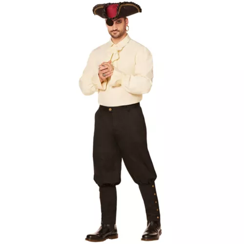 Adult Black Pirate Pants