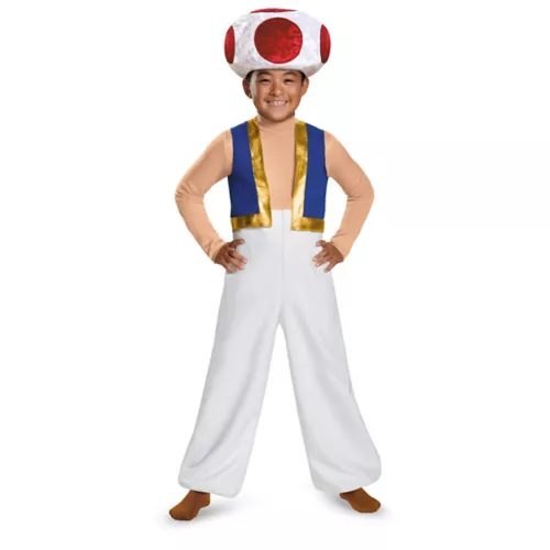 Kids Toad Costume Deluxe - Super Mario Bros.