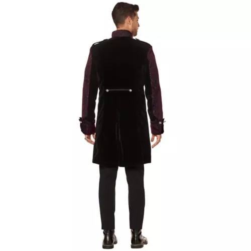 Adult Burgundy Vampire Jacket