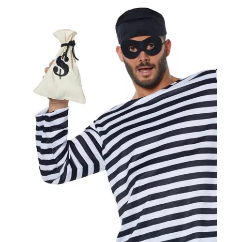 Adult Burglar Costume 3 Adult Burglar Costume