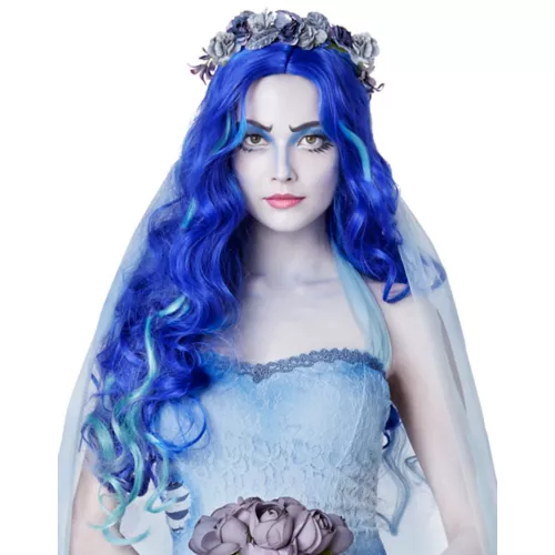 Blue Emily Wig - Corpse Bride 3 Blue Emily Wig - Corpse Bride