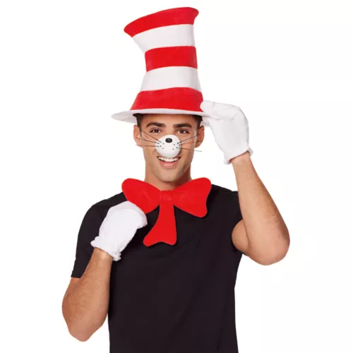 Cat in the Hat Costume Kit Deluxe - Dr. Seuss 5 Cat in the Hat Costume Kit Deluxe - Dr. Seuss
