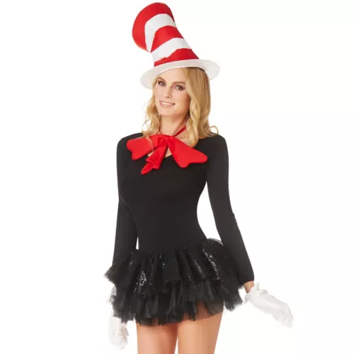 Cat in the Hat Costume Kit Deluxe - Dr. Seuss 7 Cat in the Hat Costume Kit Deluxe - Dr. Seuss
