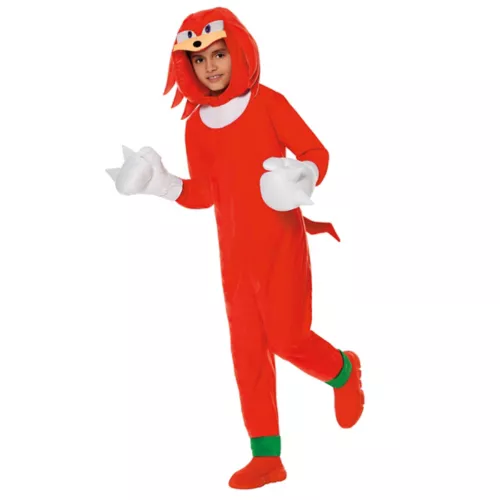 Kids Knuckles Jumpsuit Costume -  Sonic the Hedgehog