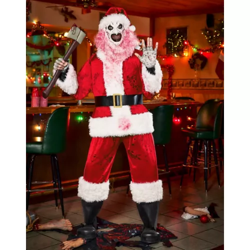 6 Ft 3 In Art the Clown Santa Claus Animatronic – Terrifier 3