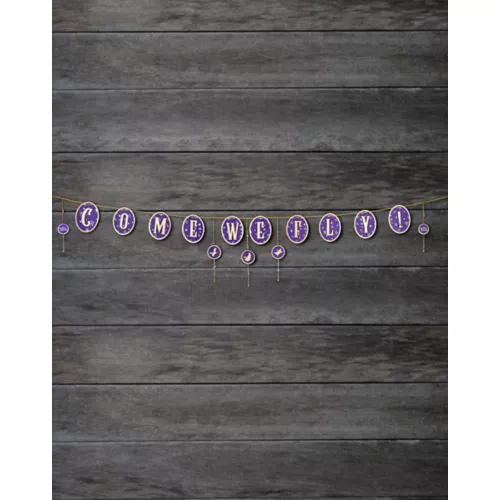Come We Fly Banner - Hocus Pocus