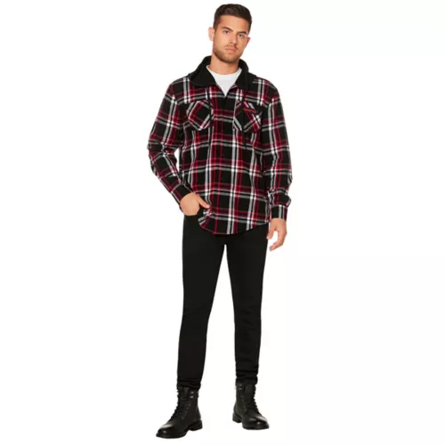 Adult Art the Clown Hooded Flannel - Terrifier